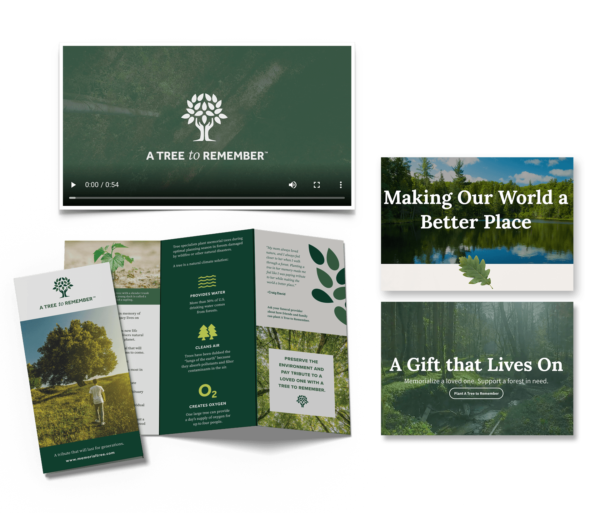 A tree to remember making our world a better place a gift that lives on