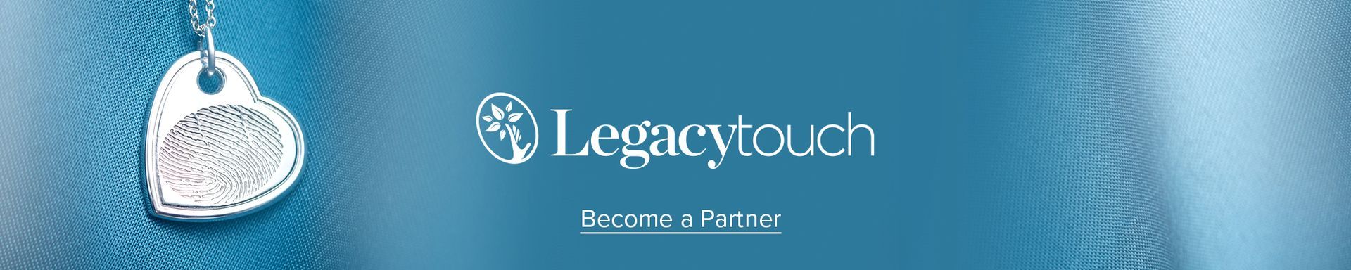 A blue background with legacytouch written on it