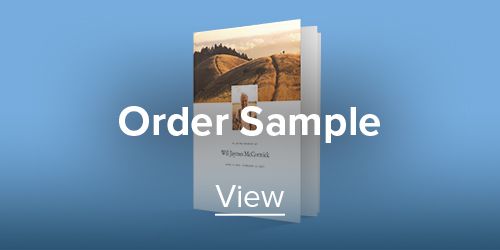 A picture of a book with the words `` order sample view '' written on it.