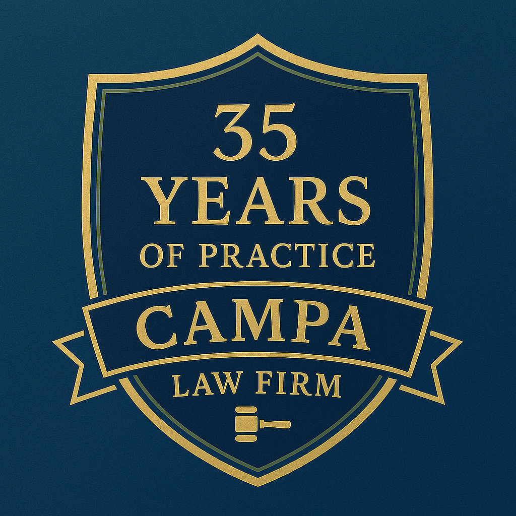 35 Years of Practice CAMPA Law Firm