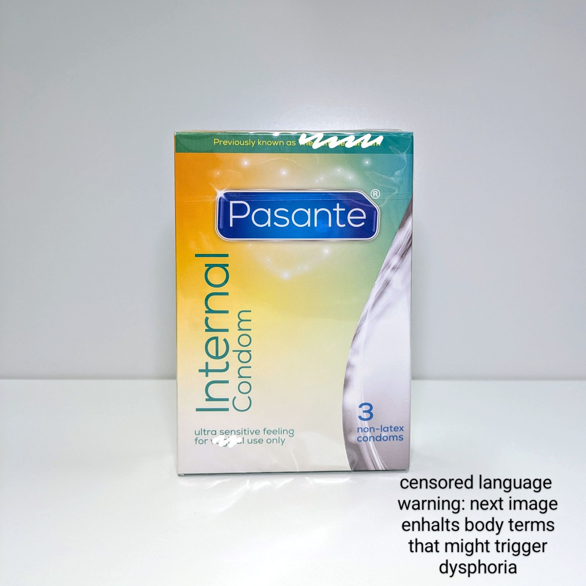 Pasante Internal Condom