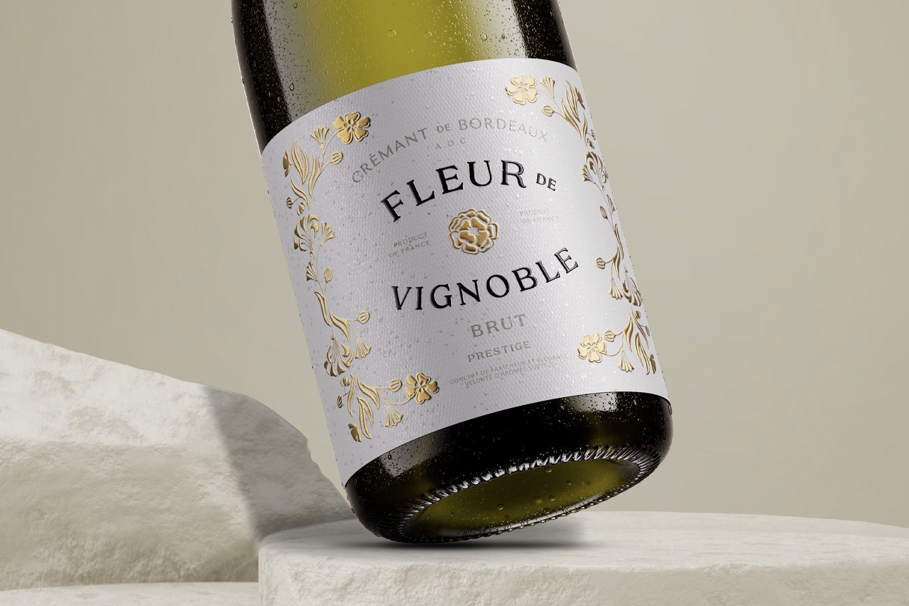 Champagne bottle, 