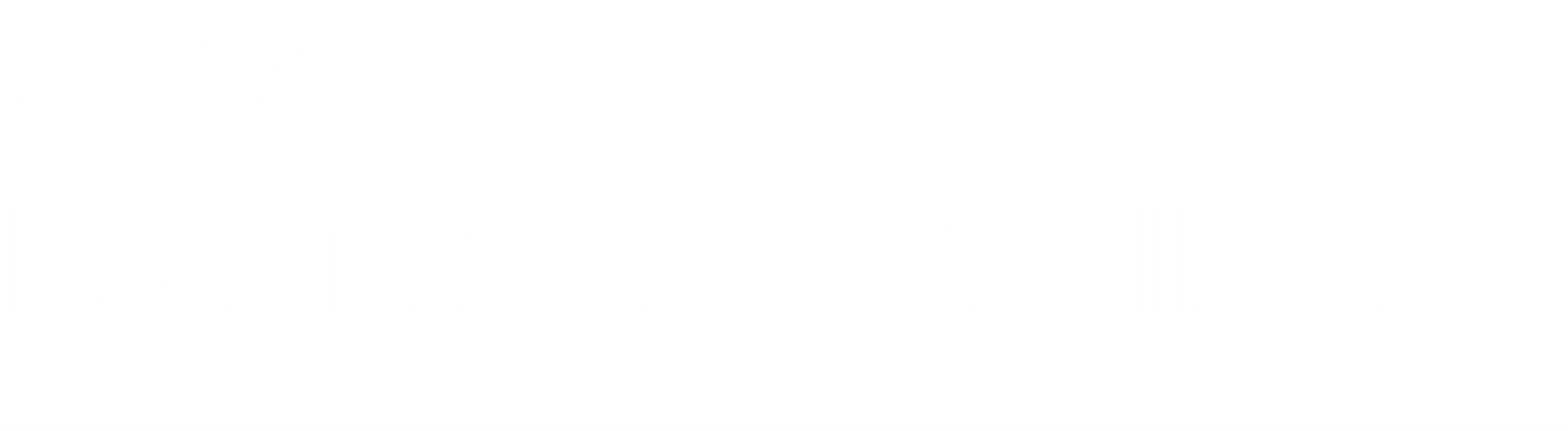 Mostly blank white banner with a thin gray line near the bottom