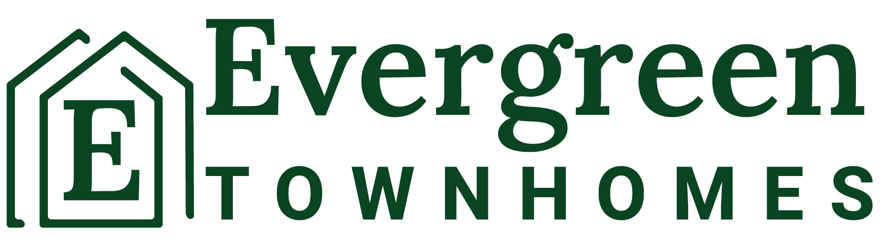 Evergreen Townhomes Header Logo - Select To Go Home