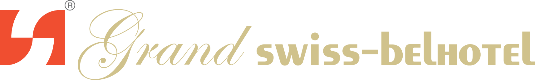 Logo: Red and white 