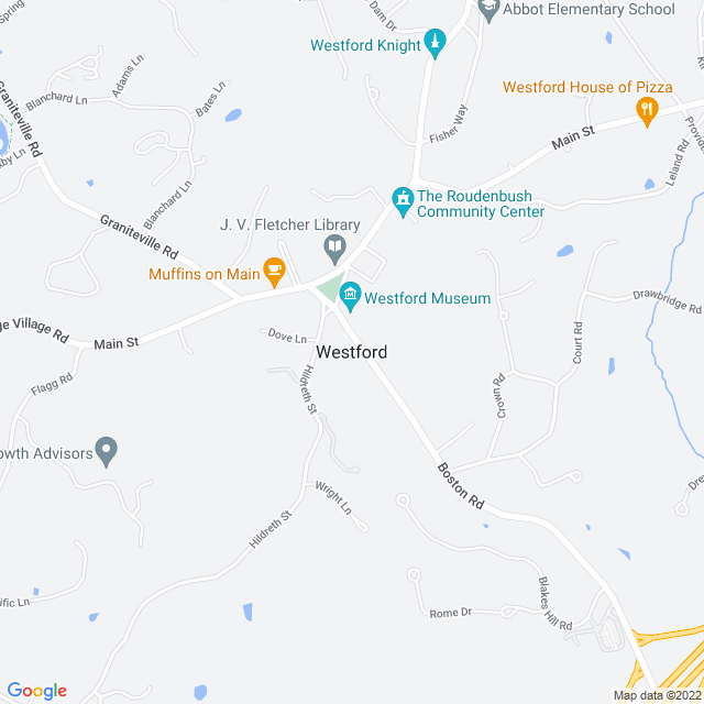 Map of business location