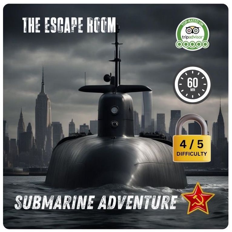 escape room lanzarote, submarine adventure. you have 60 minutes to escape