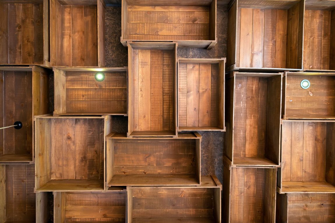 cassette in legno