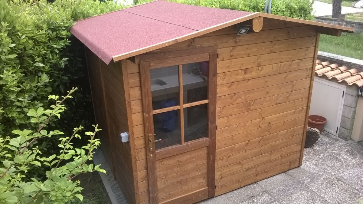 struttura prefabbricata per giardini