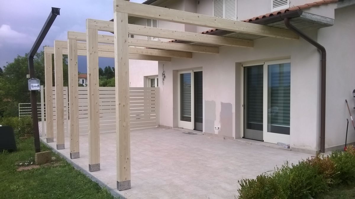 struttura per tettoie