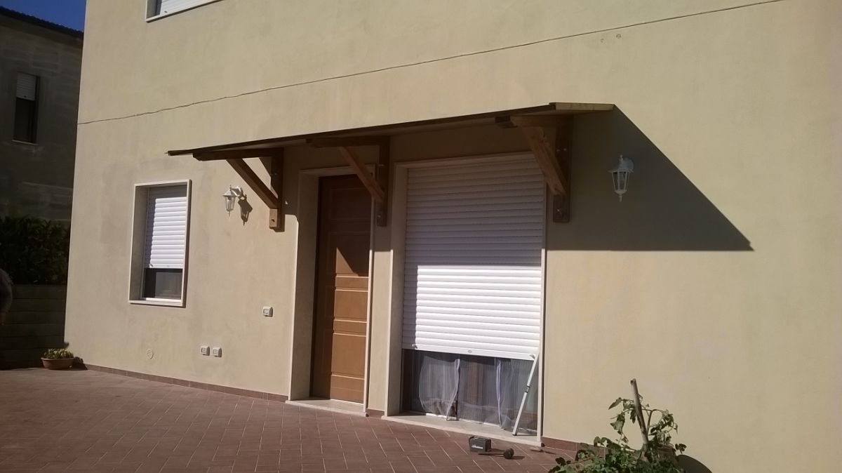 tettoia in legno