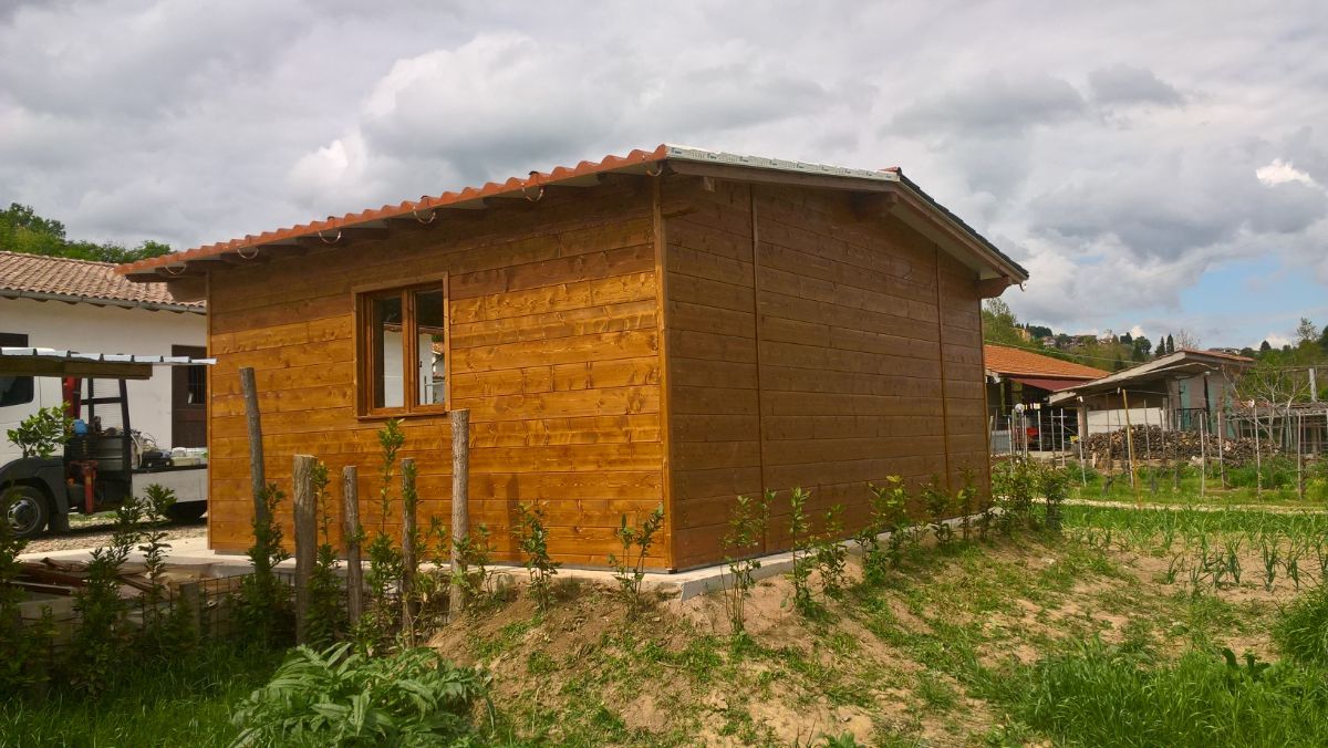 casetta prefabbricata