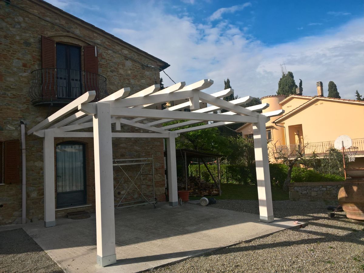 struttura in legno per abitazione privata