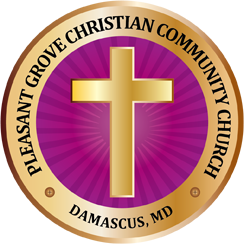 The logo for pleasant grove christian community church in damascus md
