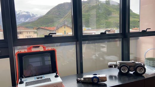 strumento per la videoispezione della rete fognaria