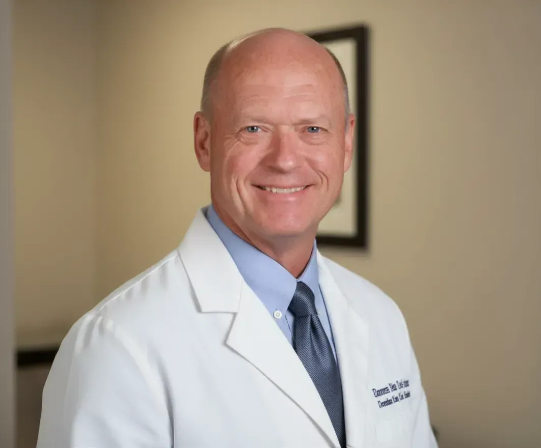 Dr. Davidson performing a spinal adjustment at Davidson Chiropractic in Appleton, WI