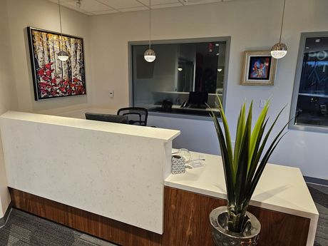 reception desk