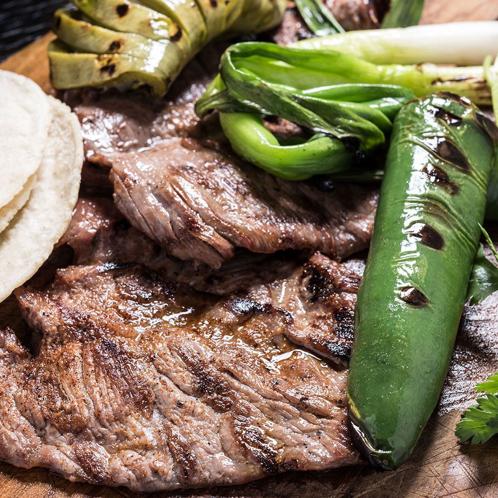 Carne al carbón