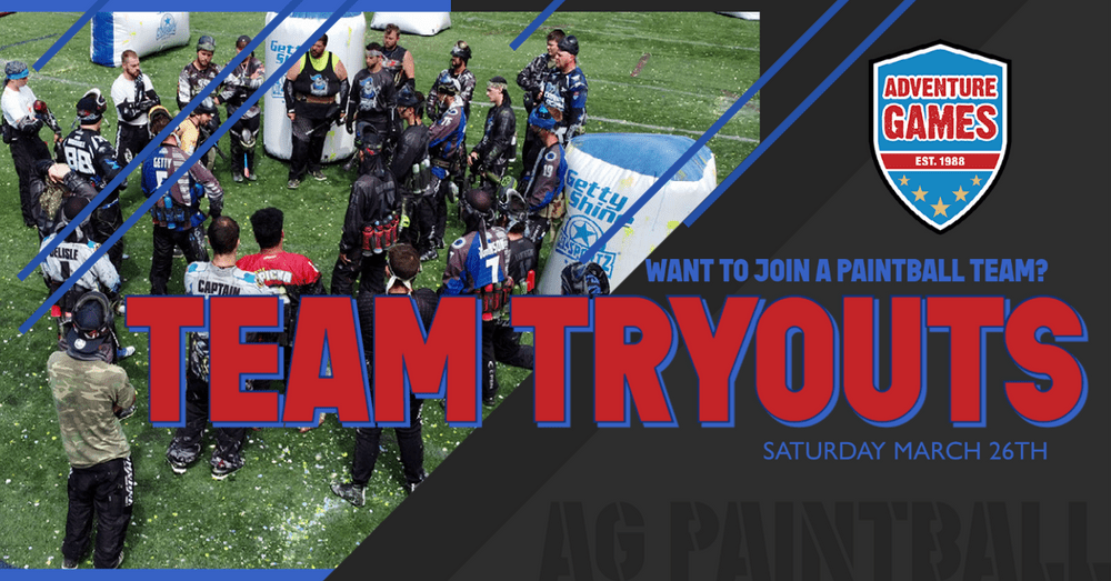 Team Tryouts AG Paintball Park