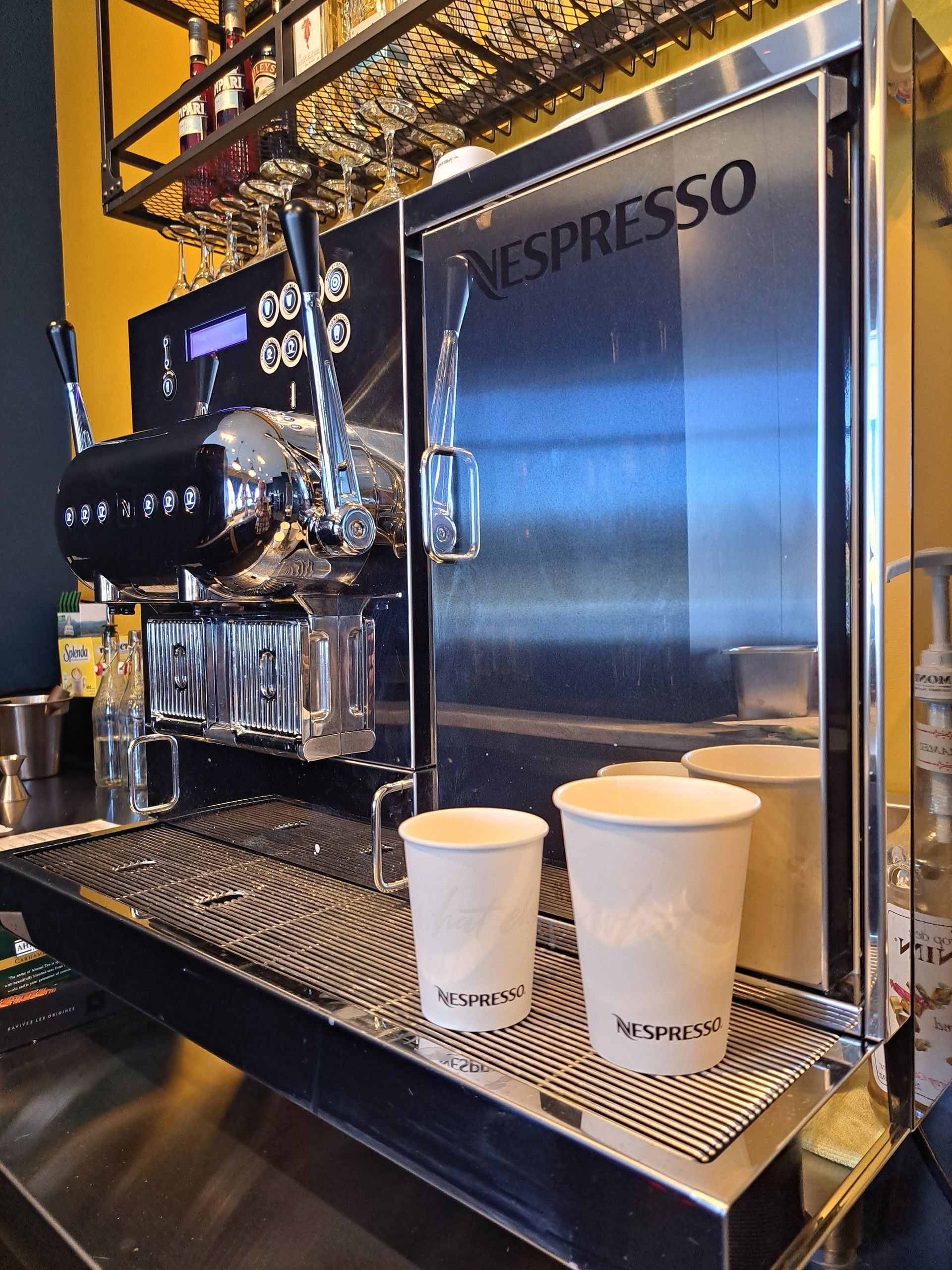 Coffee machine with 