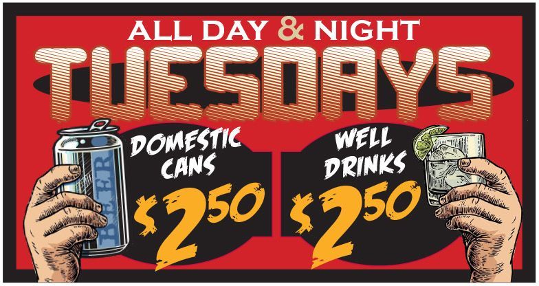 Fourth monday of every month bbq ribs with baked potato and baked beans all day until gone