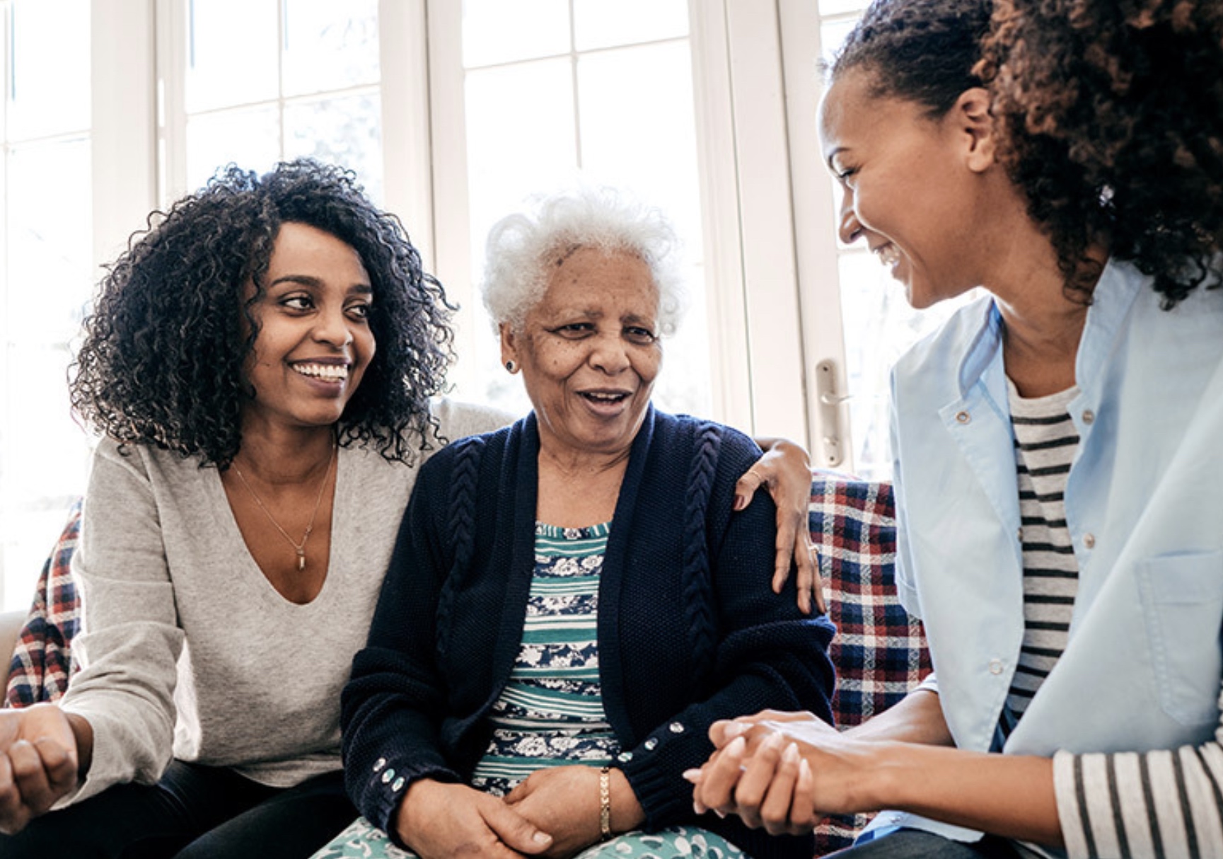 patient with caregiver