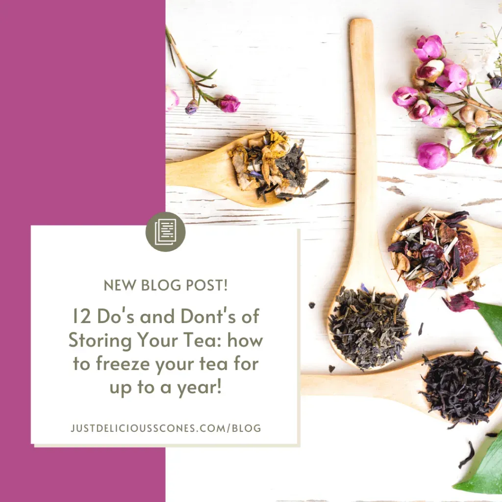 A blog post about storing your tea : how to freeze your tea for up to a year.