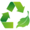 Legendary Tree Care LLC | green recycling symbol with three arrows and a green leaf