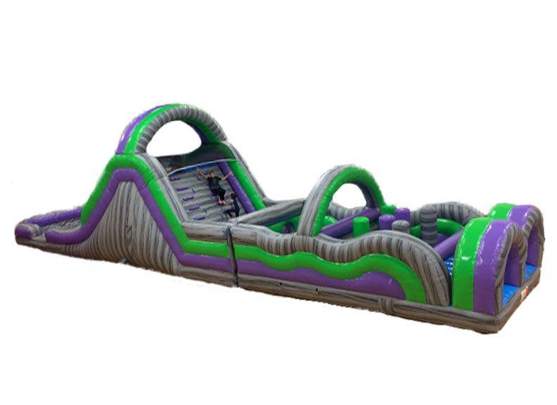 60' Purple Rush Obstacle Course