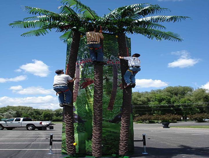 Coconut Climb 25' 3-Station Rockwall