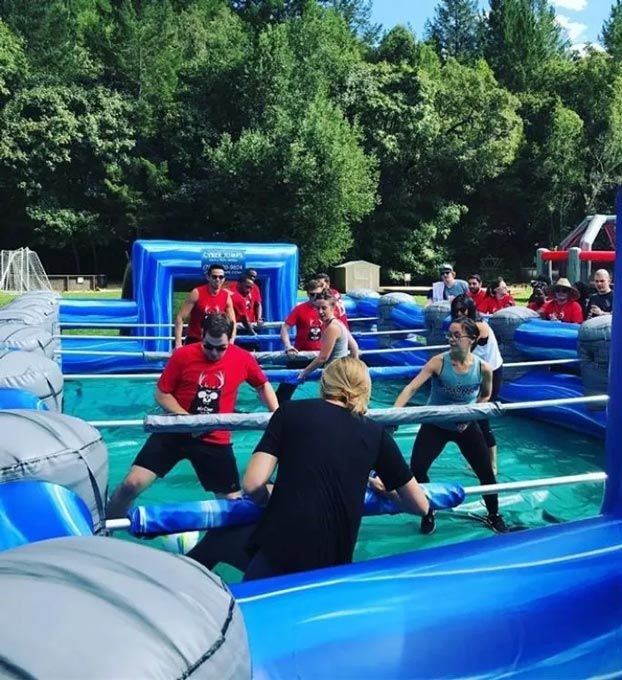 Inflatable Foosball Rental