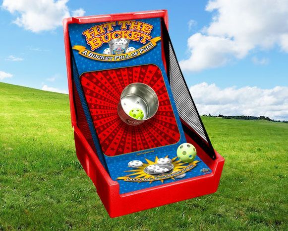 Hit The Bucket Carnival Game