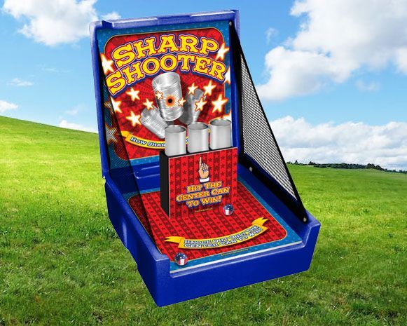 Hit The Cans Carnival Game