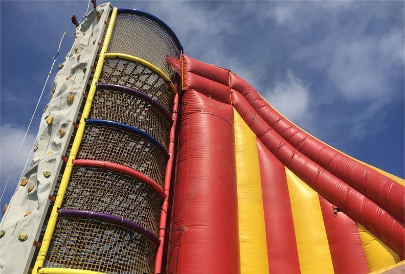 Spider Mountain Climb & Slide