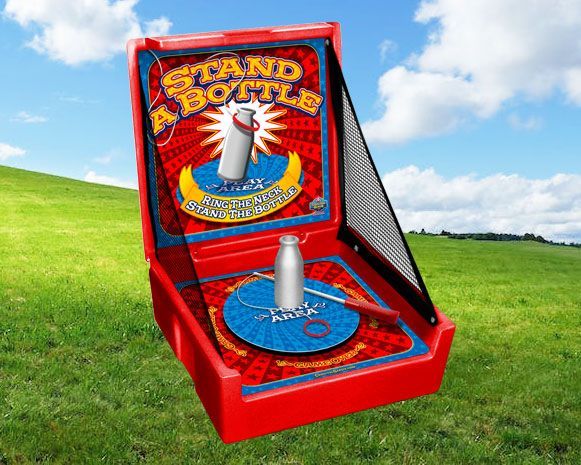 Stand A Bottle Carnival Game