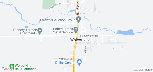 Map of business location