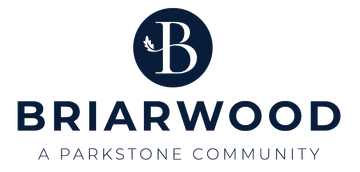 a logo for briarwood a parkstone community