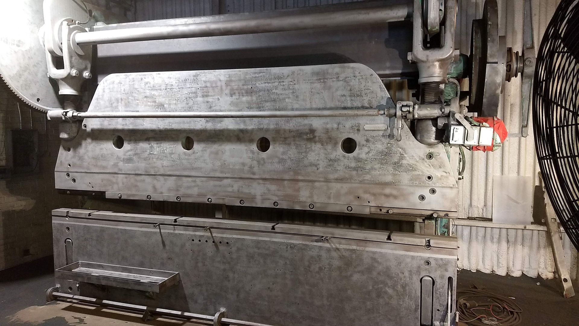 After equipment restoration sandblasting in Philadelphia Pa