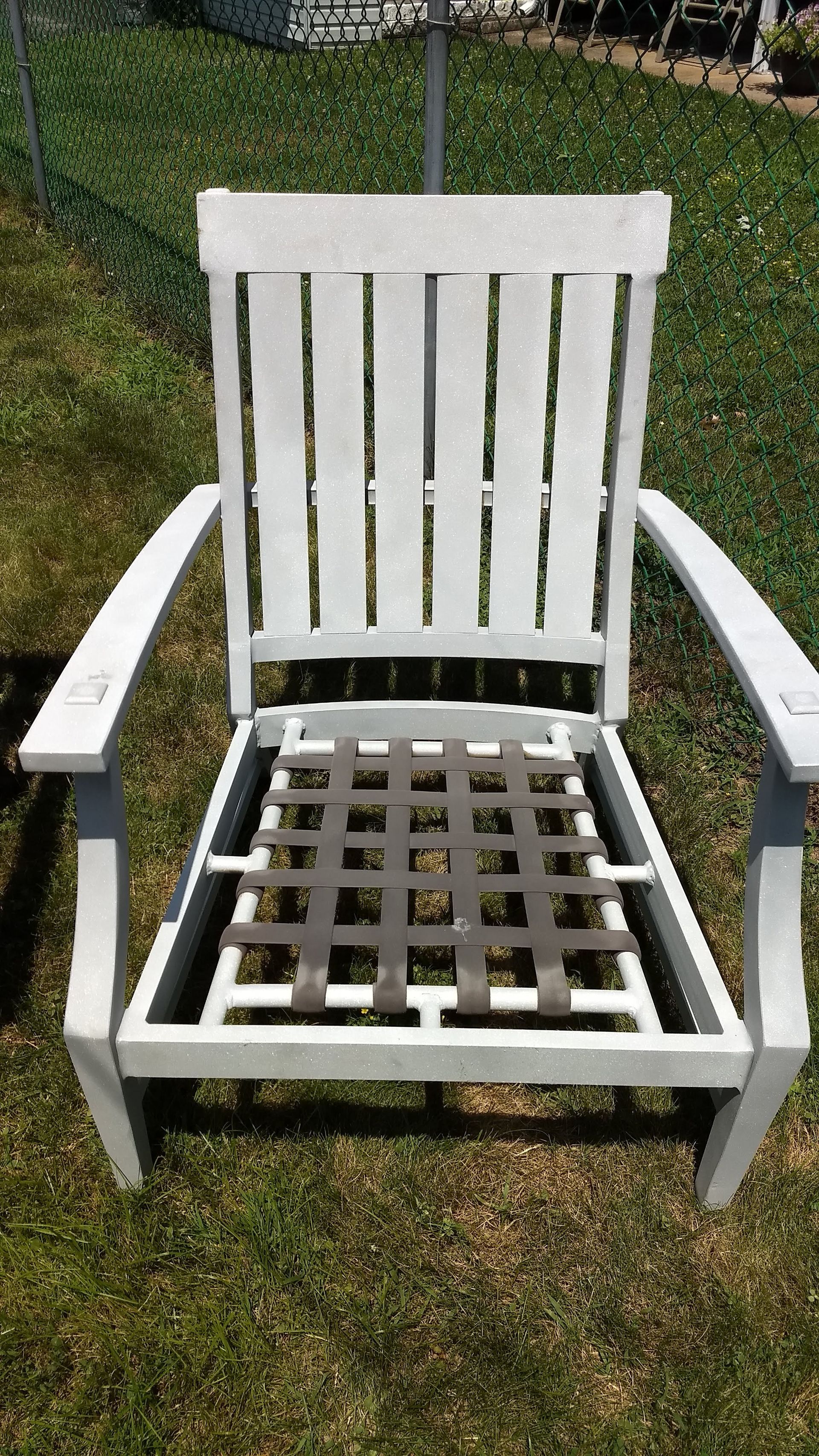 After patio furniture paint removal sandblasting in Horsham Pa