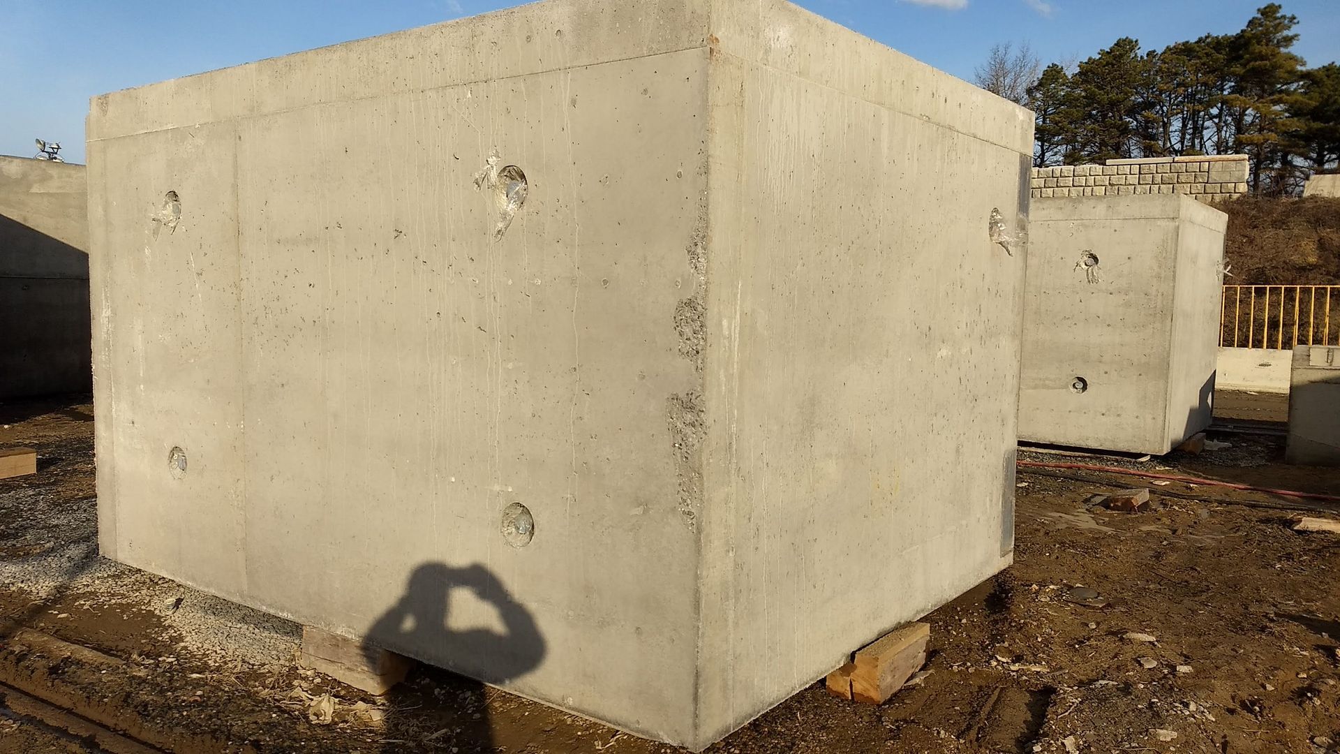 Before concrete surface preparation in Princeton NJ