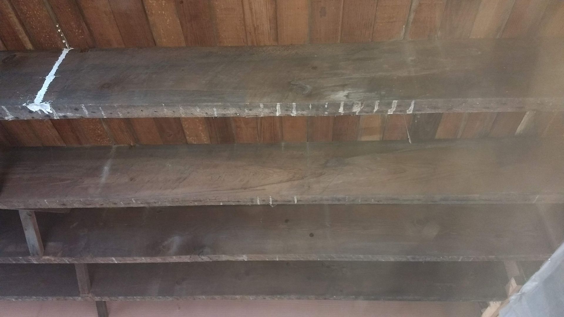 Before fire damage restoration on wood in Princeton NJ