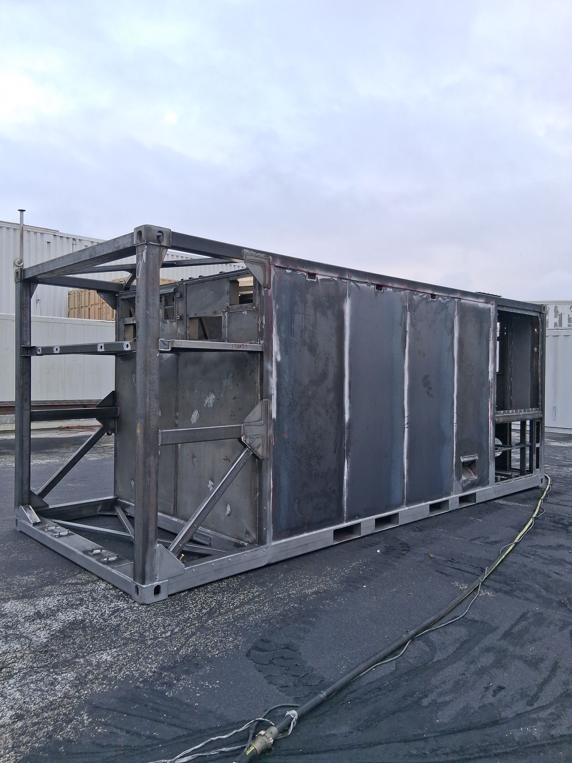 Before preparing steel for paint in Riverside NJ
