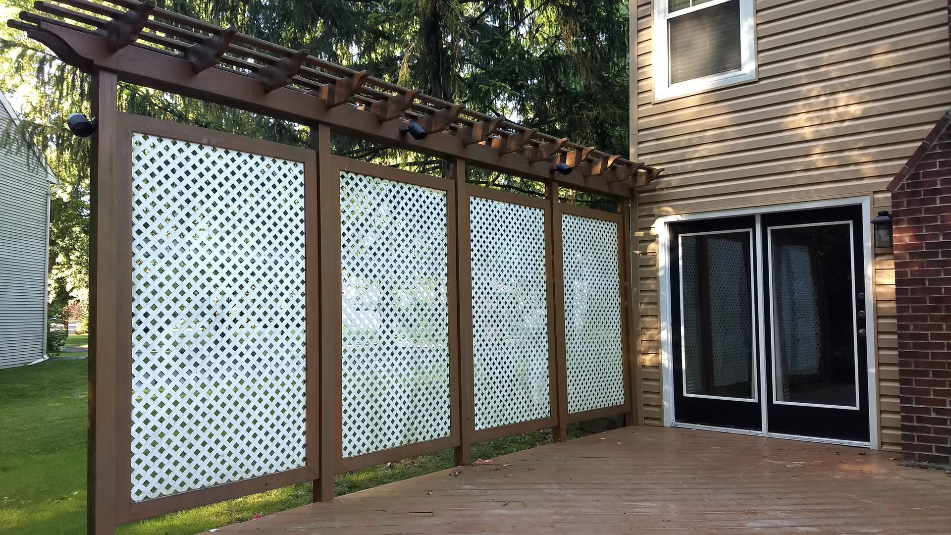 Before wood restoration service in Bucks County Pa