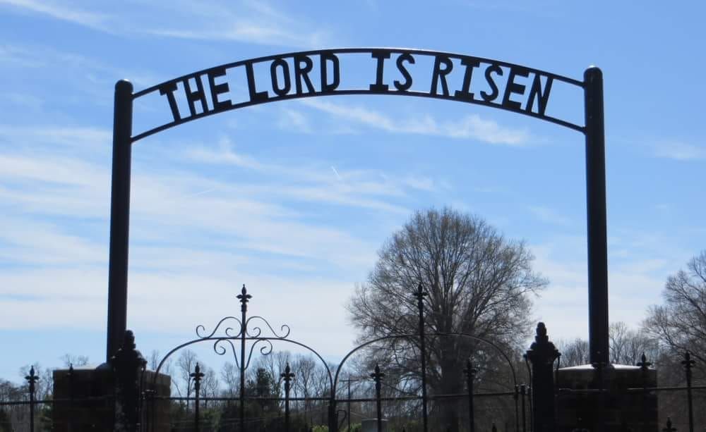Church Sign — Winston-Salem, NC — Hopewell Moravian Church