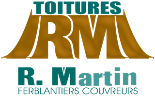 Logo Toitures R. Martin Ferblantiers Couvreurs