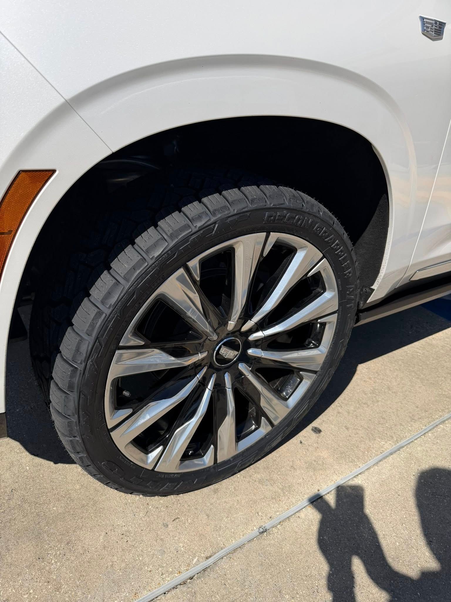 White Pickup New Tires | Zim's Tire and Auto