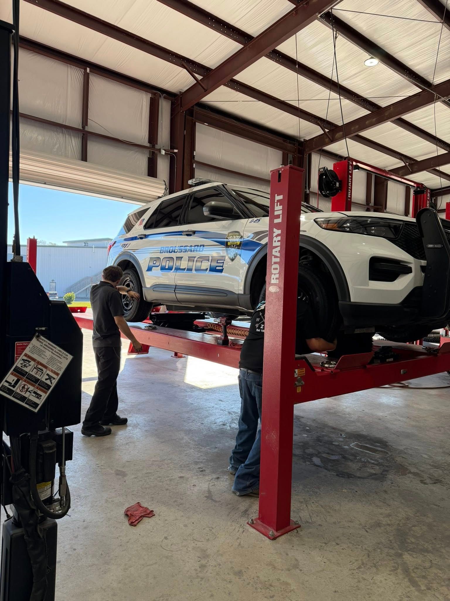 Police Vehicle Lift Kit Installation | Zim's Tire and Auto