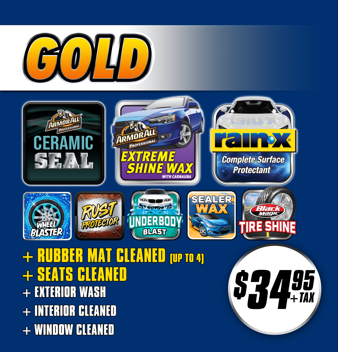 Gold Car Wash Package
