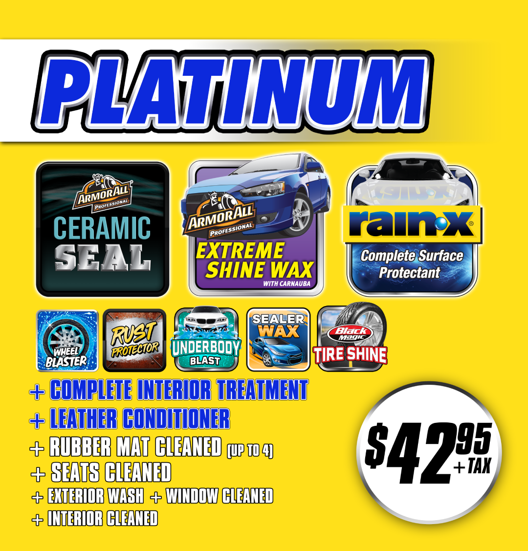 Platinum Car Wash Package