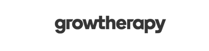 Growtherapy logo in dark gray lowercase text on a white background